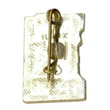 Значок Волгоград — Город герой (вид 2)