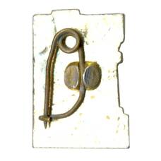 Значок Волгоград — Город герой (вид 2)