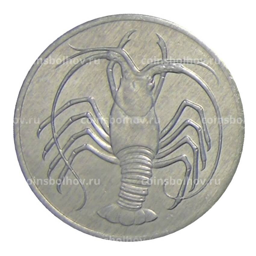 Монета 5 филс 1984 года Йемен