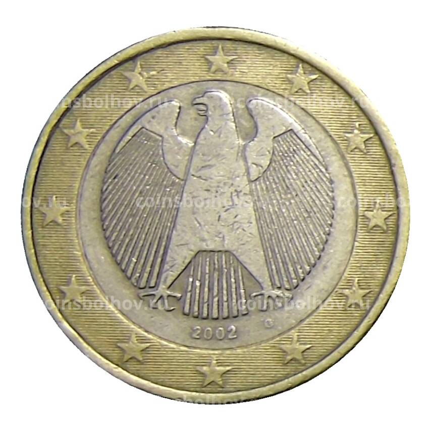 Монета 1 евро 2002 года G Германия