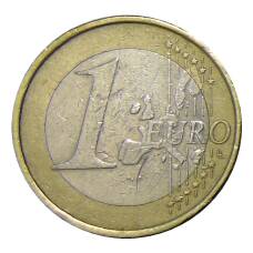 Монета 1 евро 2002 года G Германия (реверс)