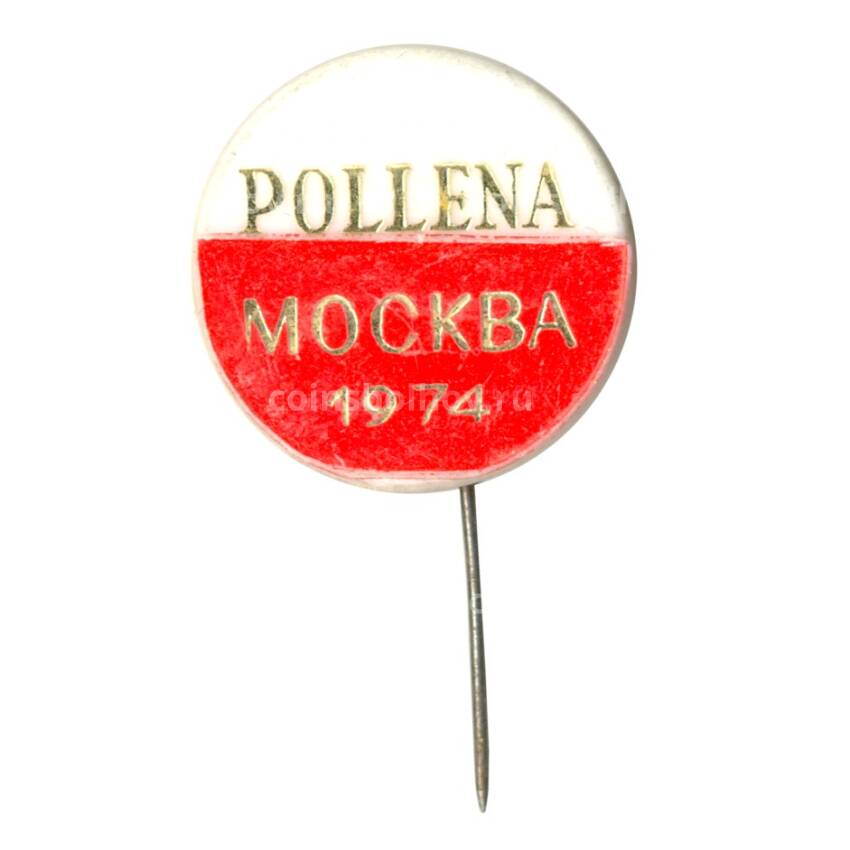 Значок рекламный Pollena (Польша)