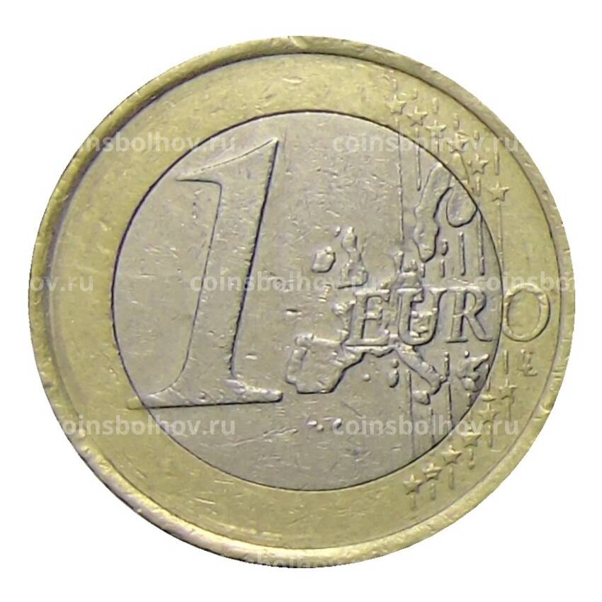 Монета 1 евро 2002 года F Германия (вид 2)