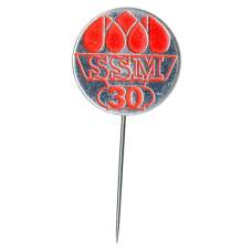 Значок SSM 30 лет (Чехословакия)