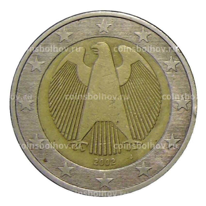 Монета 2 евро 2002 года J Германия