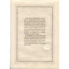 Банкнота Облигация 4,5% 5000 марок 1940 года Германия (вид 2)