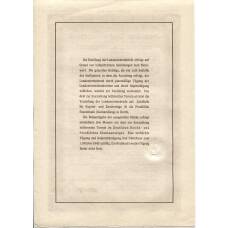 Банкнота Облигация 4,5% 5000 марок 1940 года Германия (вид 2)