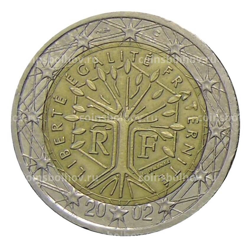 Монета 2 евро 2002 года Франция