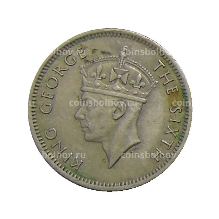Монета 10 центов 1948 года Малайя (вид 2)