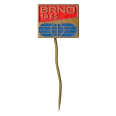 Значок Брно (Чехословакия) (аверс)