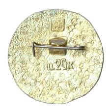 Значок Плёс — Золотое кольцо (вид 2)