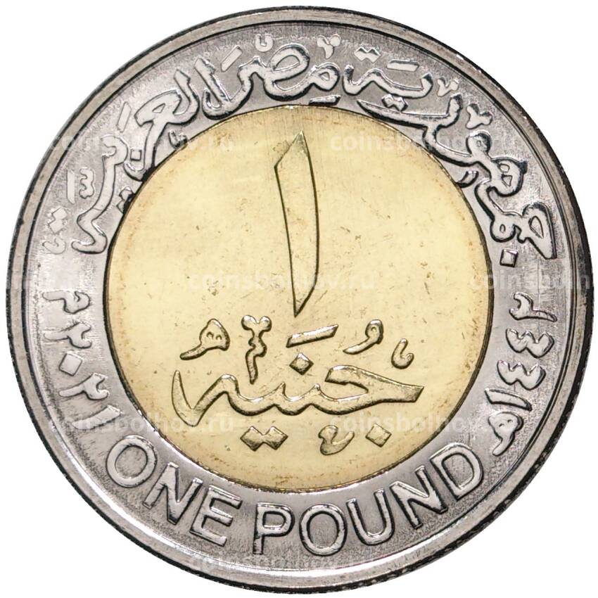 Монета 1 фунт 2021 года Египет — Медики Египта (вид 2)