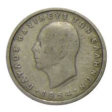 Монета 50 лепт 1954 года Греция (аверс)