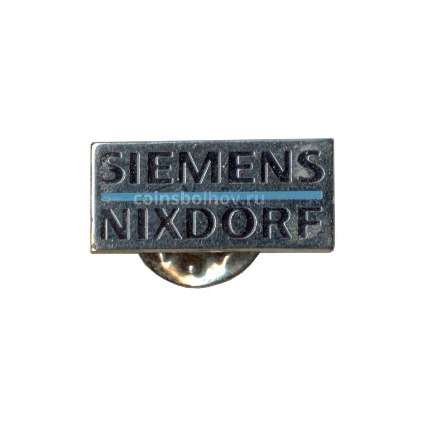 Значок рекламный Siemens-Nixdorf (Германия)