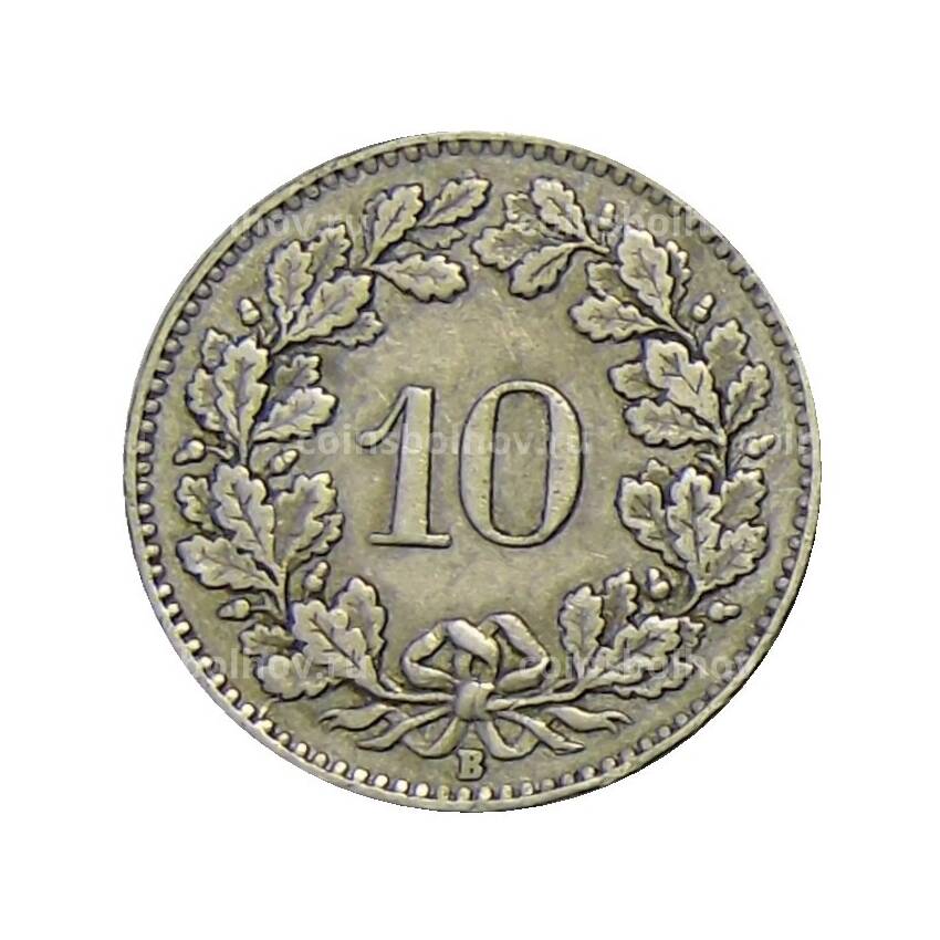 Монета 10 раппенов 1930 года Швейцария (вид 2)