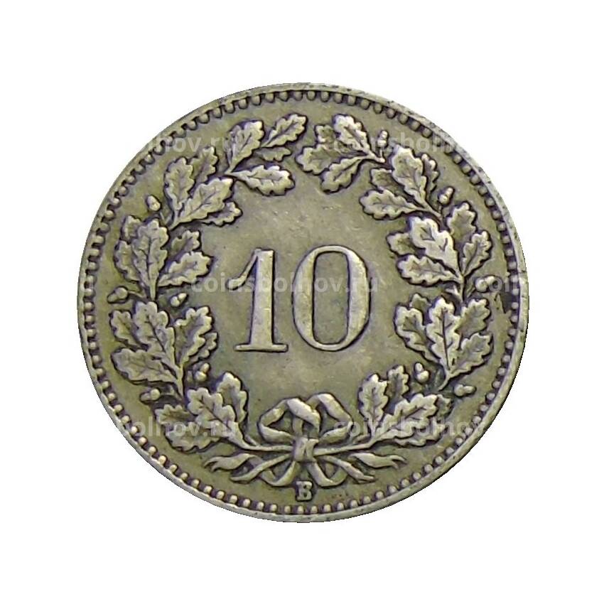 Монета 10 раппенов 1930 года Швейцария (вид 2)