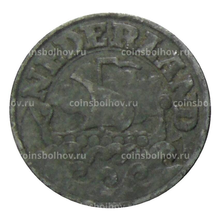 Монета 25 центов 1941 года Нидерланды (вид 2)