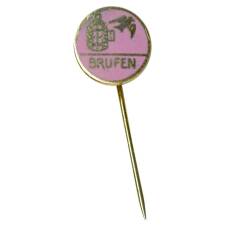 Значок рекламный Brufen