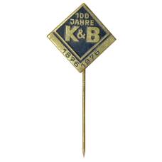 Значок 100 лет K&B (Германия)