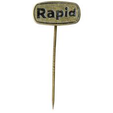 Значок рекламный Rapid