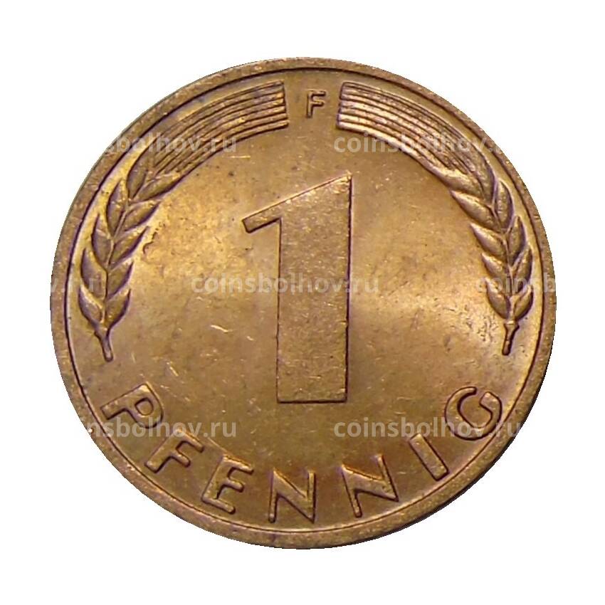 Монета 1 пфенниг 1971 года F Германия (вид 2)