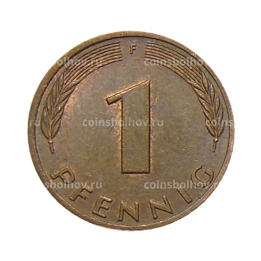 Монета 1 пфенниг 1979 года F Германия (вид 2)