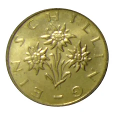 Монета 1 шиллинг 1993 года Австрия (реверс)