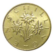 Монета 1 шиллинг 1997 года Австрия (реверс)