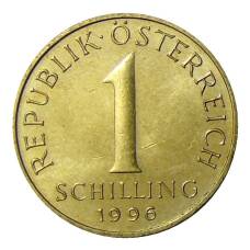 Монета 1 шиллинг 1996 года Австрия (аверс)