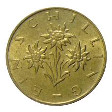 Монета 1 шиллинг 1990 года Австрия (реверс)