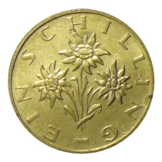 Монета 1 шиллинг 1998 года Австрия (реверс)