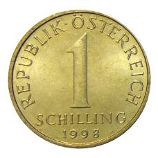 Монета 1 шиллинг 1998 года Австрия (аверс)