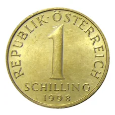 Монета 1 шиллинг 1998 года Австрия (аверс)