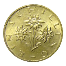 Монета 1 шиллинг 1998 года Австрия (реверс)