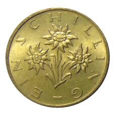 Монета 1 шиллинг 1990 года Австрия (реверс)