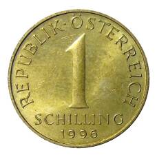 Монета 1 шиллинг 1996 года Австрия (аверс)