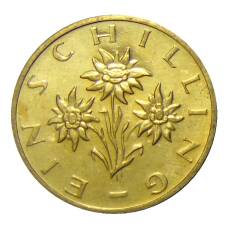 Монета 1 шиллинг 1989 года Австрия (реверс)