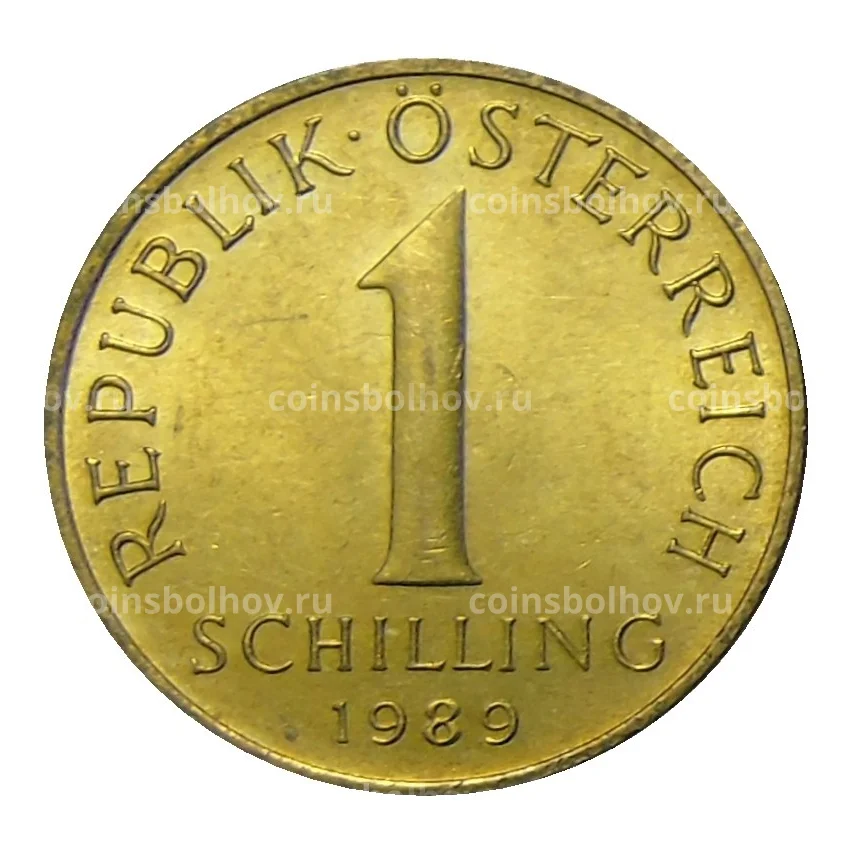 Монета 1 шиллинг 1989 года Австрия
