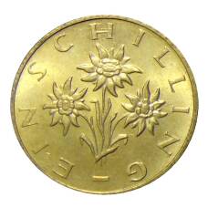 Монета 1 шиллинг 1990 года Австрия (реверс)