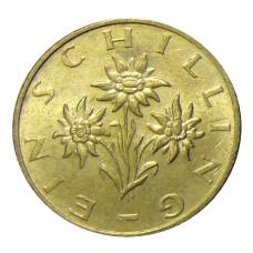 Монета 1 шиллинг 1998 года Австрия (реверс)