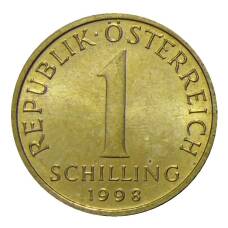 Монета 1 шиллинг 1998 года Австрия (аверс)