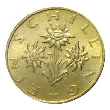 Монета 1 шиллинг 1998 года Австрия (реверс)