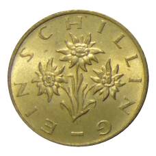 Монета 1 шиллинг 1990 года Австрия (реверс)