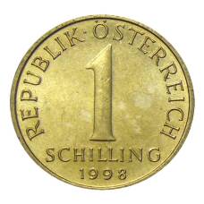 Монета 1 шиллинг 1998 года Австрия (аверс)