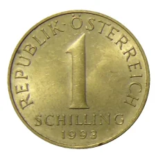 Монета 1 шиллинг 1993 года Австрия (аверс)