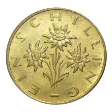 Монета 1 шиллинг 1990 года Австрия (реверс)