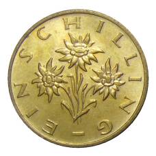 Монета 1 шиллинг 1989 года Австрия (реверс)