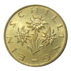 Монета 1 шиллинг 1996 года Австрия (реверс)