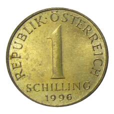 Монета 1 шиллинг 1996 года Австрия (аверс)