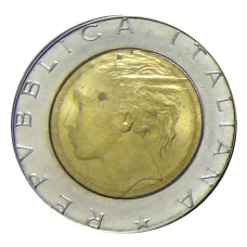 Монета 500 лир 1991 года Италия (реверс)